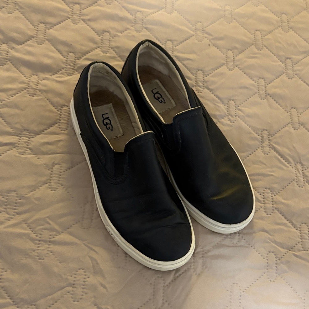 UGG women's Black Slip-On Shoes